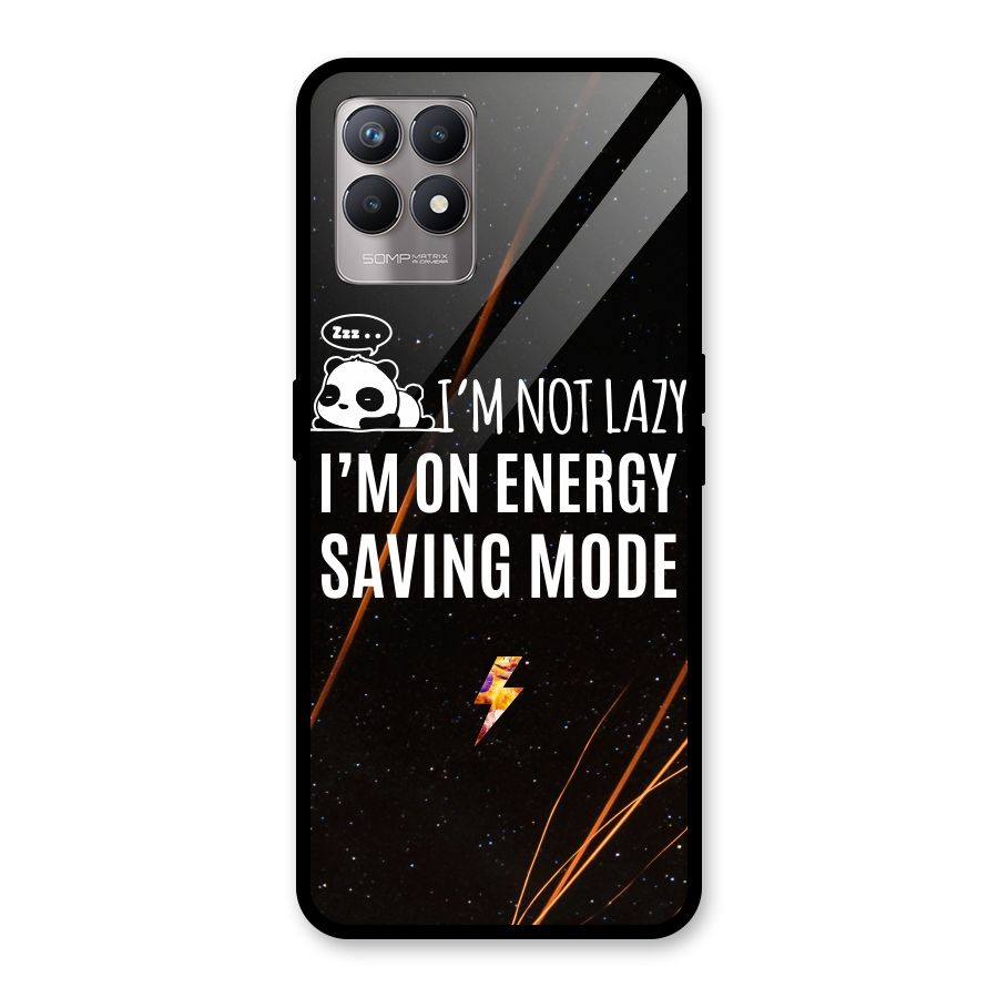 Energy Saving Mode Glass Back Case for Realme Narzo 50