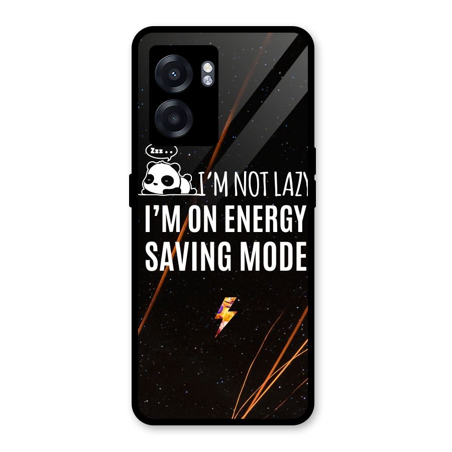 Energy Saving Mode Glass Back Case for Realme Narzo 50 5G