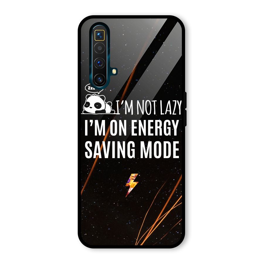 Energy Saving Mode Glass Back Case for Realme X3