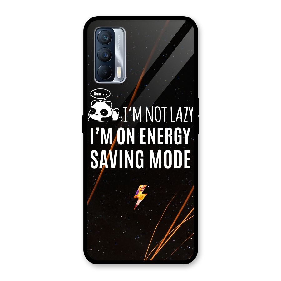 Energy Saving Mode Glass Back Case for Realme X7