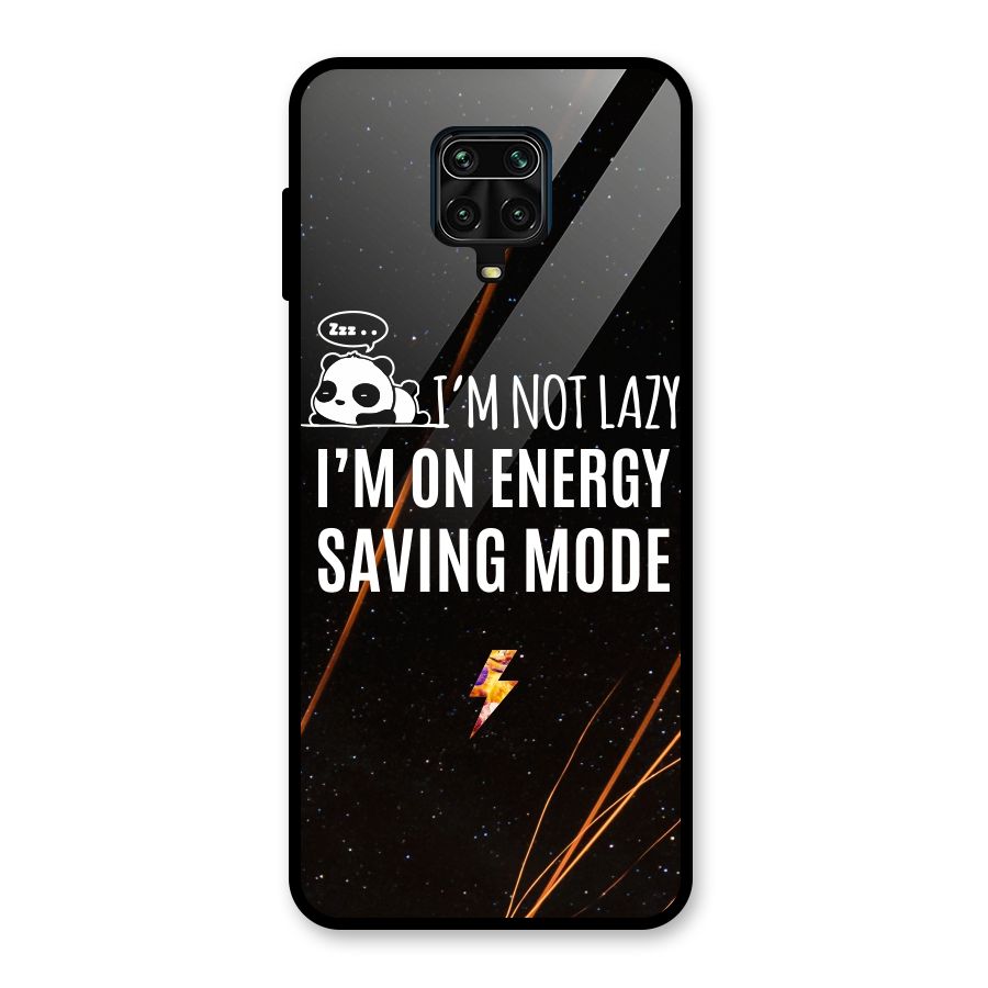 Energy Saving Mode Glass Back Case for Redmi Note 10 Lite
