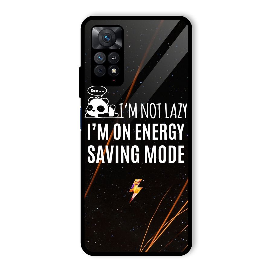 Energy Saving Mode Glass Back Case for Redmi Note 11 Pro