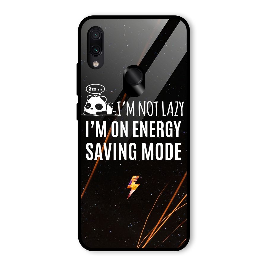 Energy Saving Mode Glass Back Case for Redmi Note 7 Pro