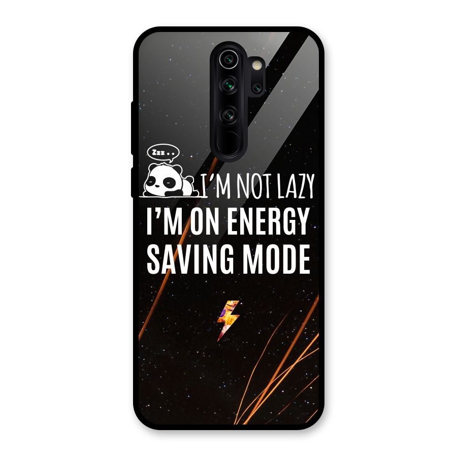 Energy Saving Mode Glass Back Case for Redmi Note 8 Pro
