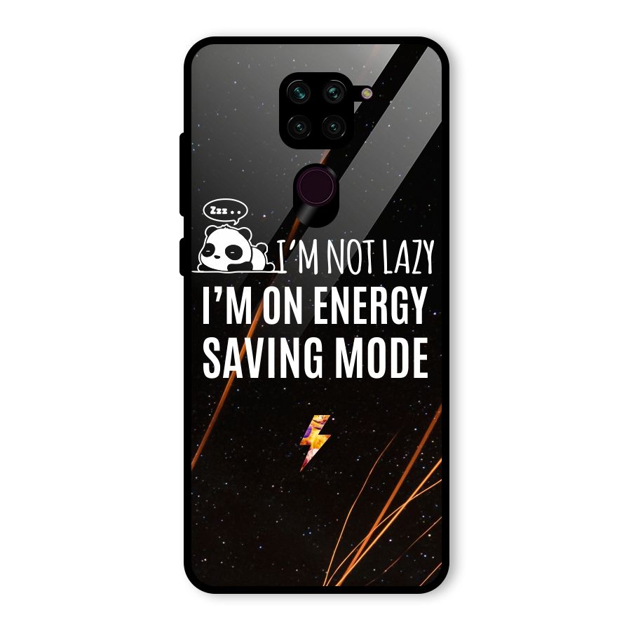 Energy Saving Mode Glass Back Case for Redmi Note 9