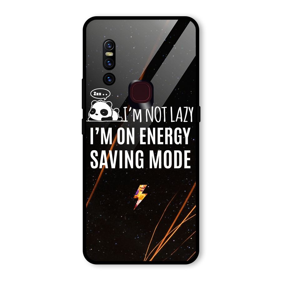 Energy Saving Mode Glass Back Case for Vivo V15