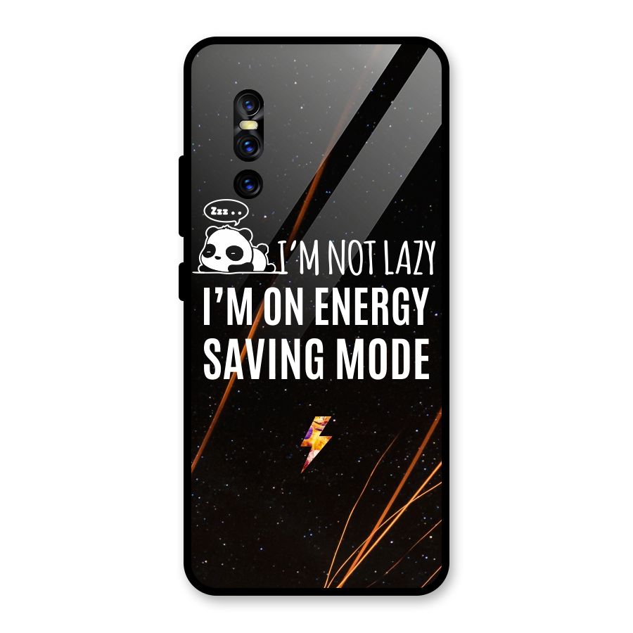 Energy Saving Mode Glass Back Case for Vivo V15 Pro