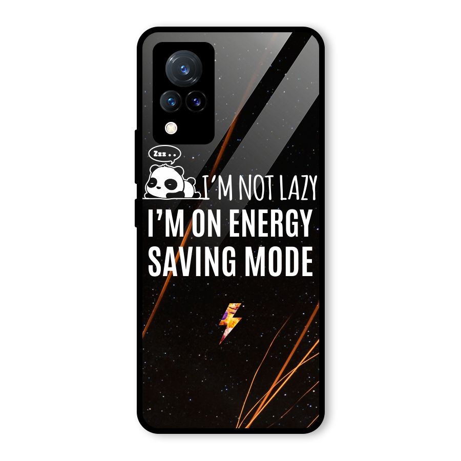 Energy Saving Mode Glass Back Case for Vivo V21 5G
