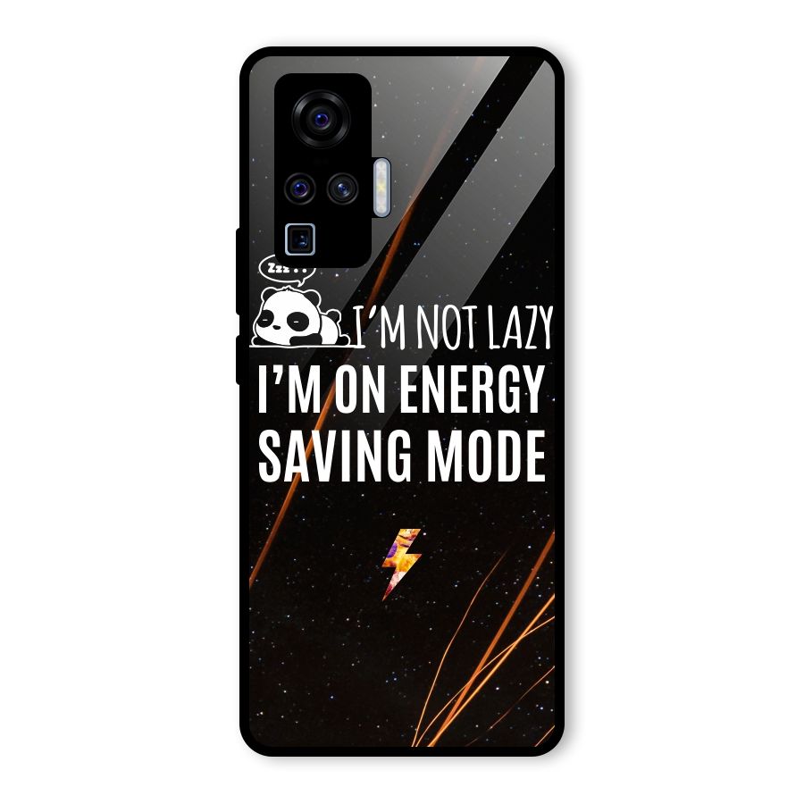 Energy Saving Mode Glass Back Case for Vivo X50 Pro