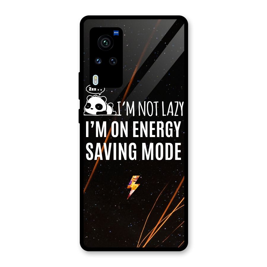 Energy Saving Mode Glass Back Case for Vivo X60 Pro