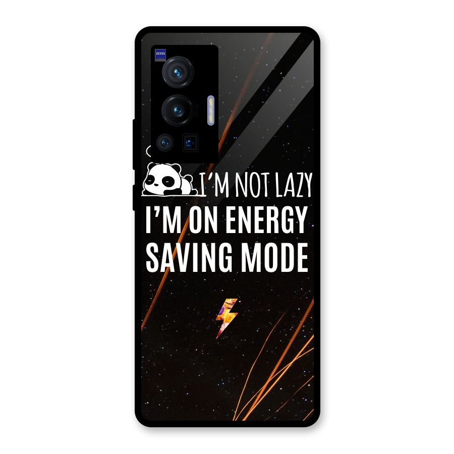 Energy Saving Mode Glass Back Case for Vivo X70 Pro