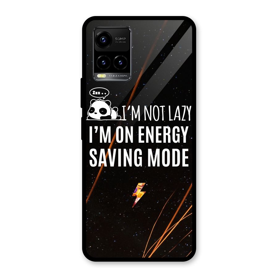 Energy Saving Mode Glass Back Case for Vivo Y21A