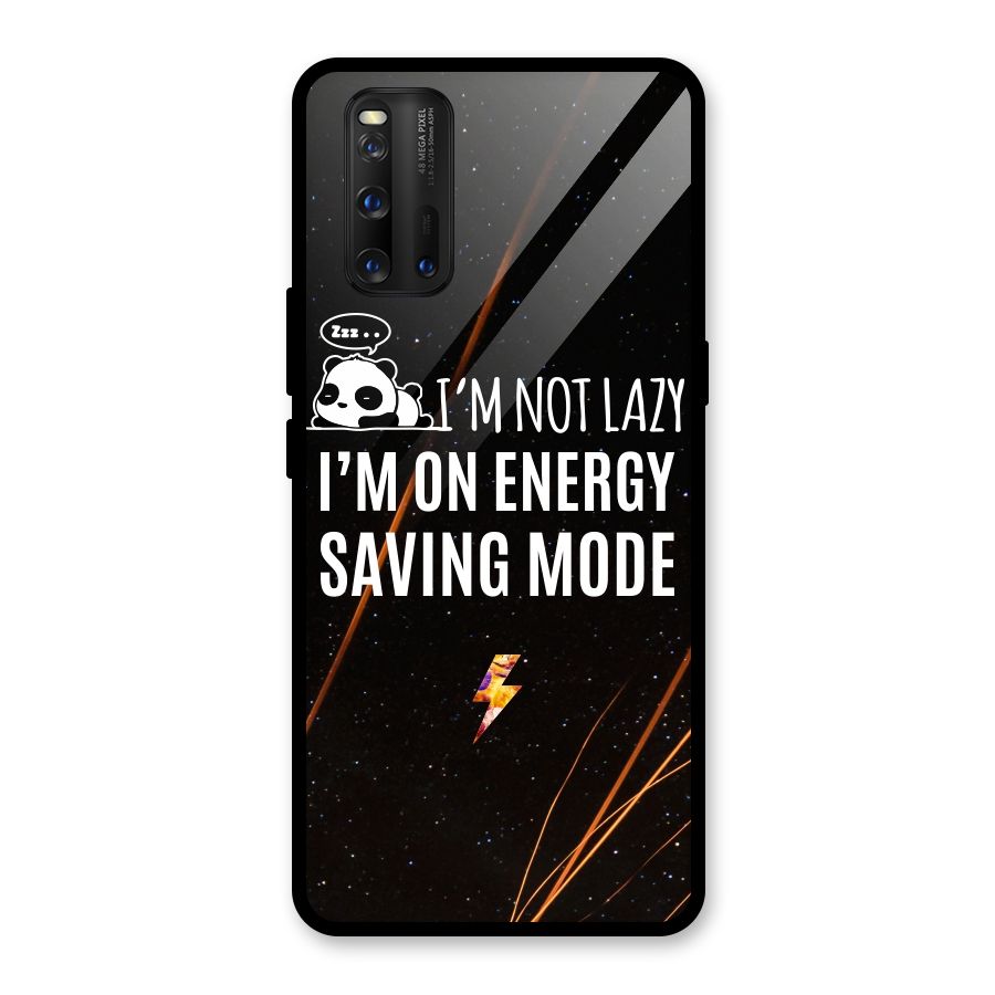 Energy Saving Mode Glass Back Case for Vivo iQOO 3