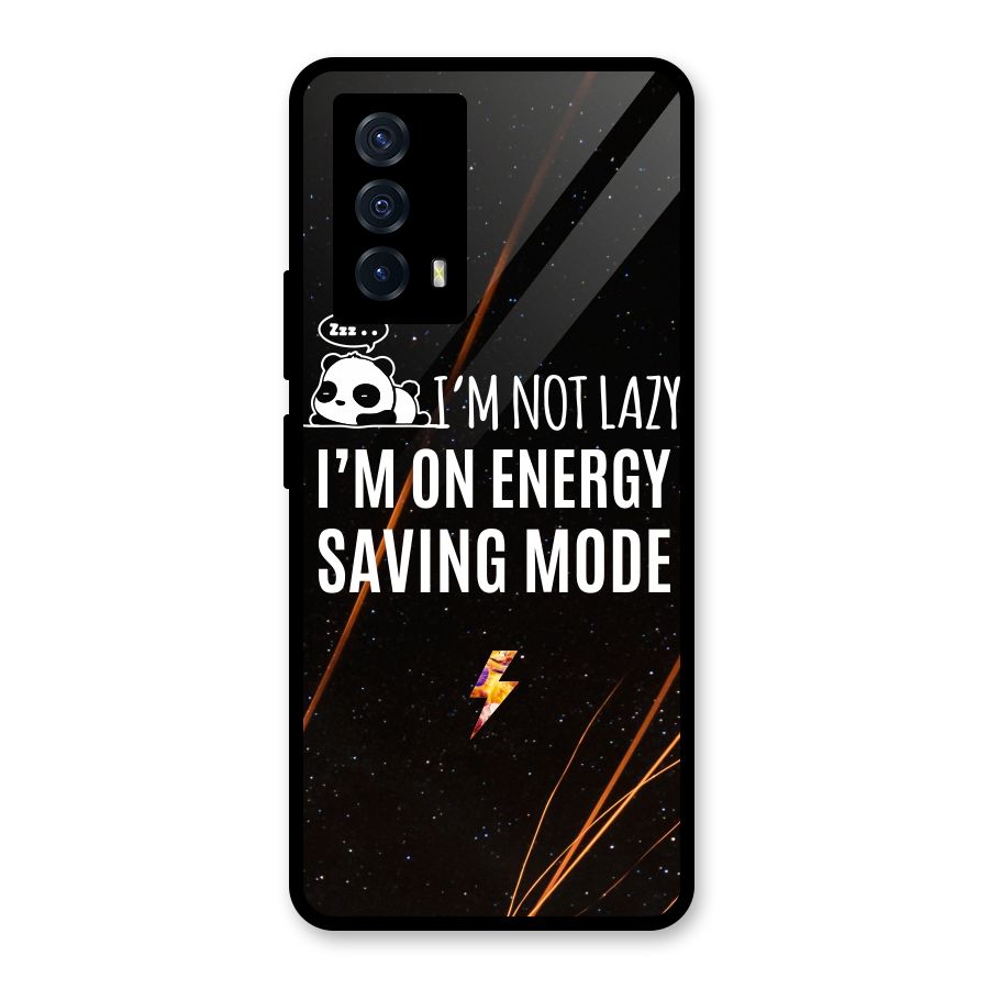 Energy Saving Mode Glass Back Case for Vivo iQOO Z5