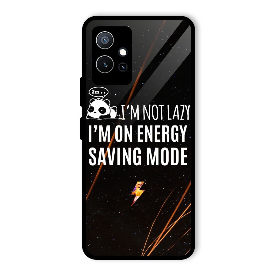 Energy Saving Mode Glass Back Case for Vivo iQOO Z6