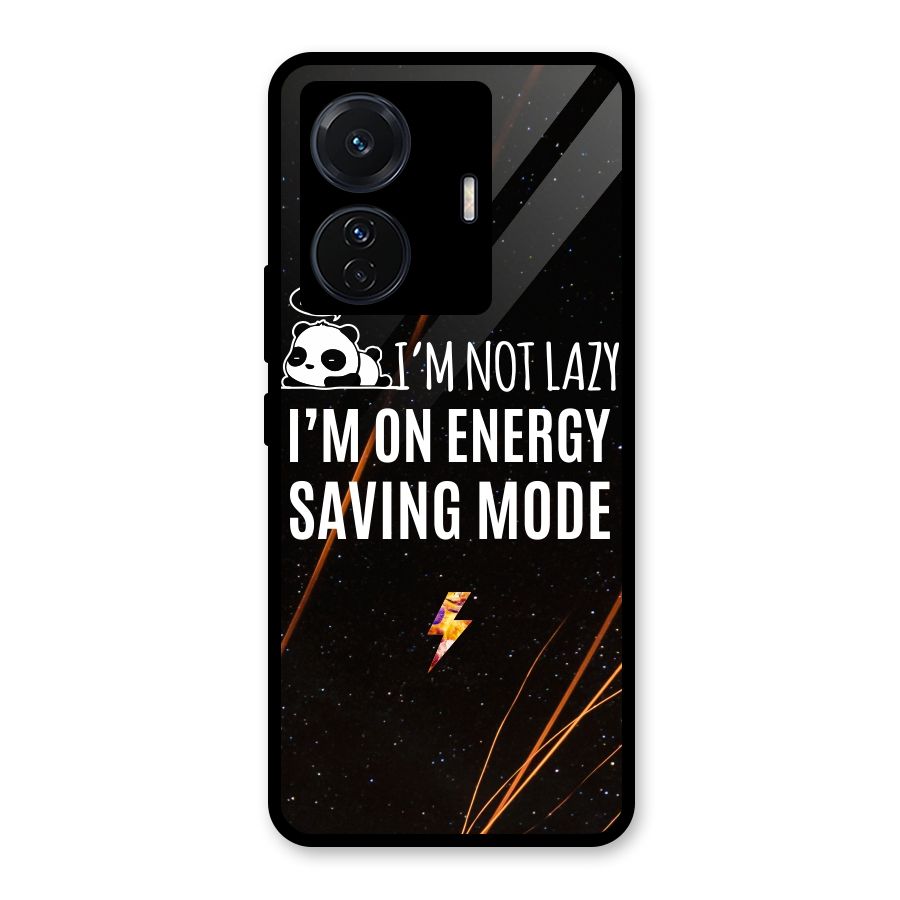 Energy Saving Mode Glass Back Case for Vivo iQOO Z6 Pro