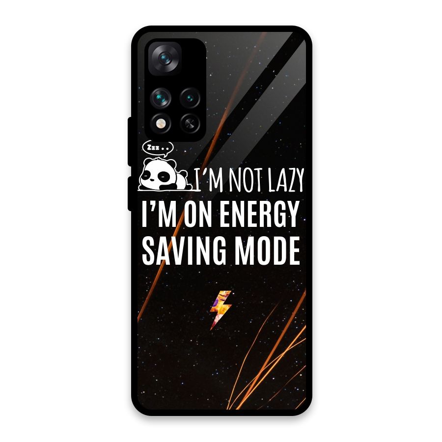 Energy Saving Mode Glass Back Case for Xiaomi 11i HyperCharge 5G