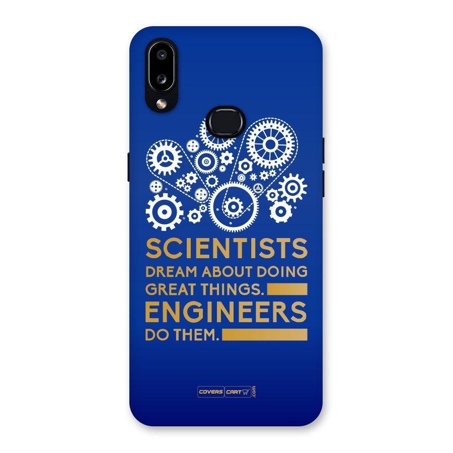 Engineer Back Case for Galaxy A10s