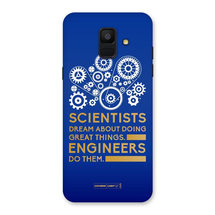Engineer Back Case for Galaxy A6 (2018)