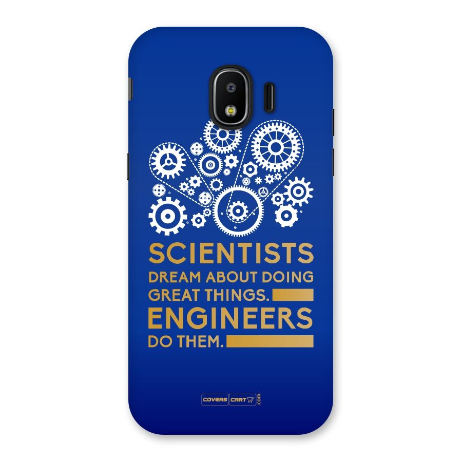 Engineer Back Case for Galaxy J2 Pro 2018