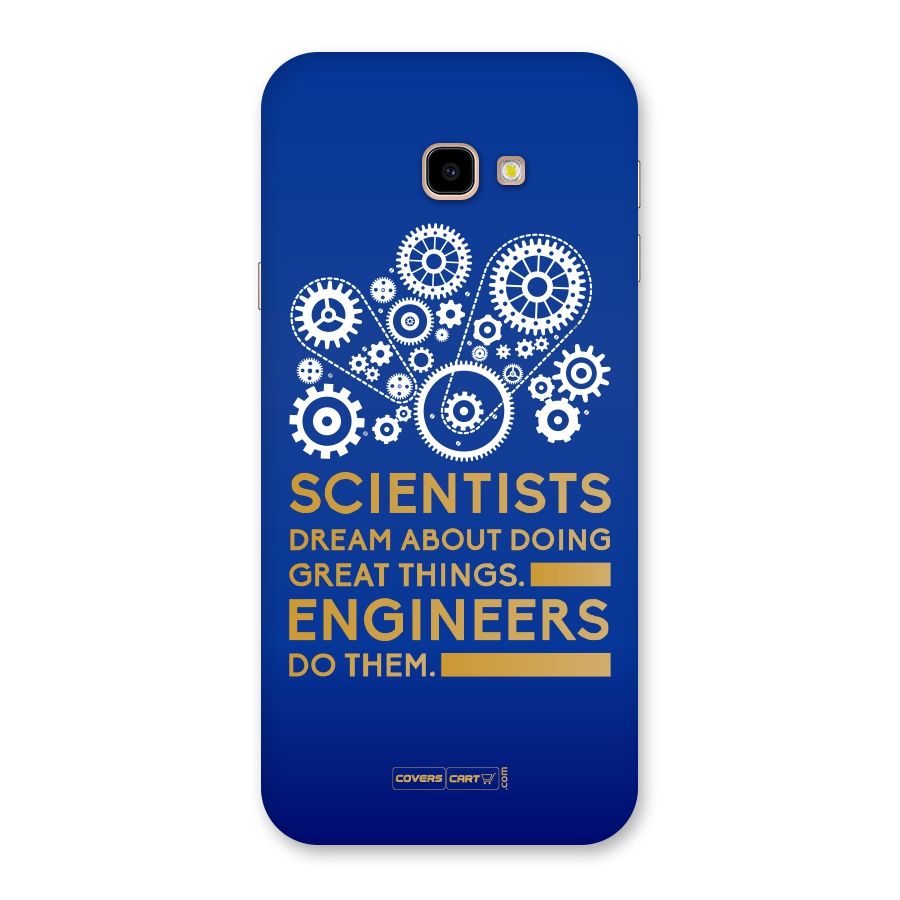Engineer Back Case for Galaxy J4 Plus
