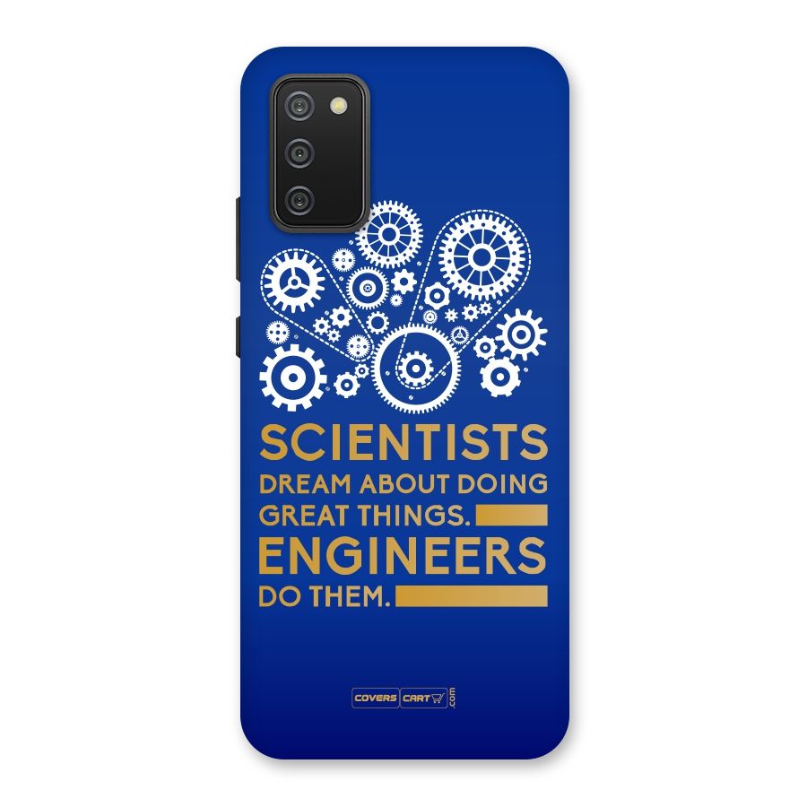 Engineer Back Case for Galaxy M02s