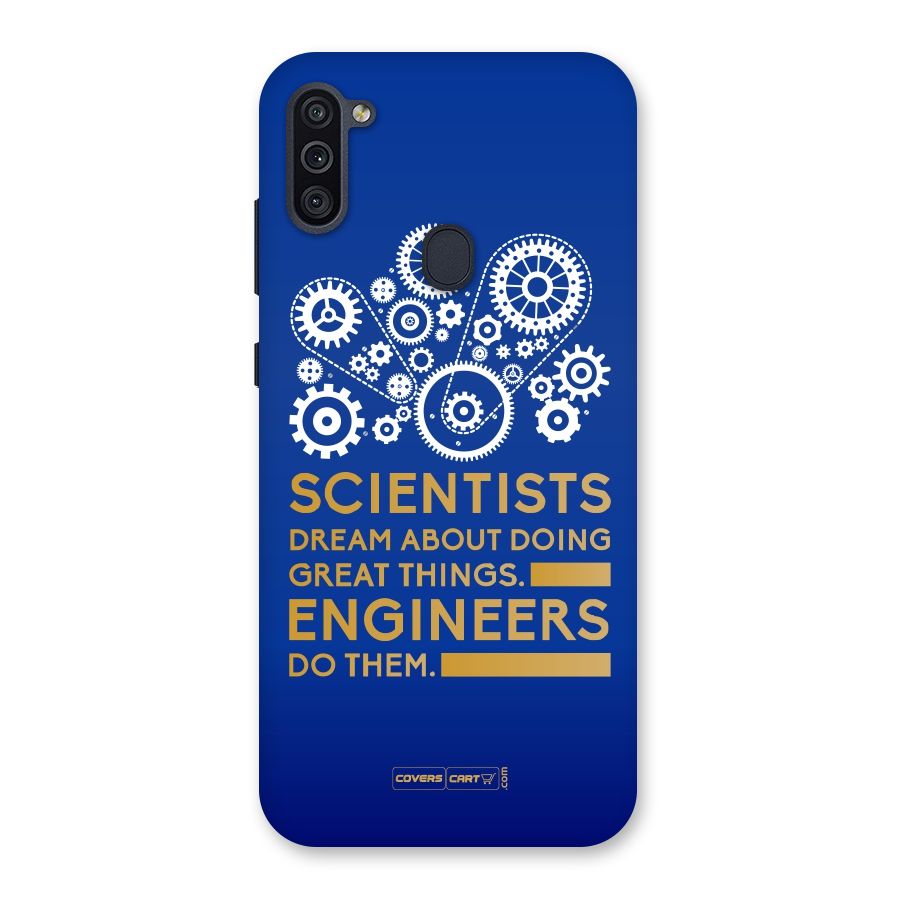 Engineer Back Case for Galaxy M11
