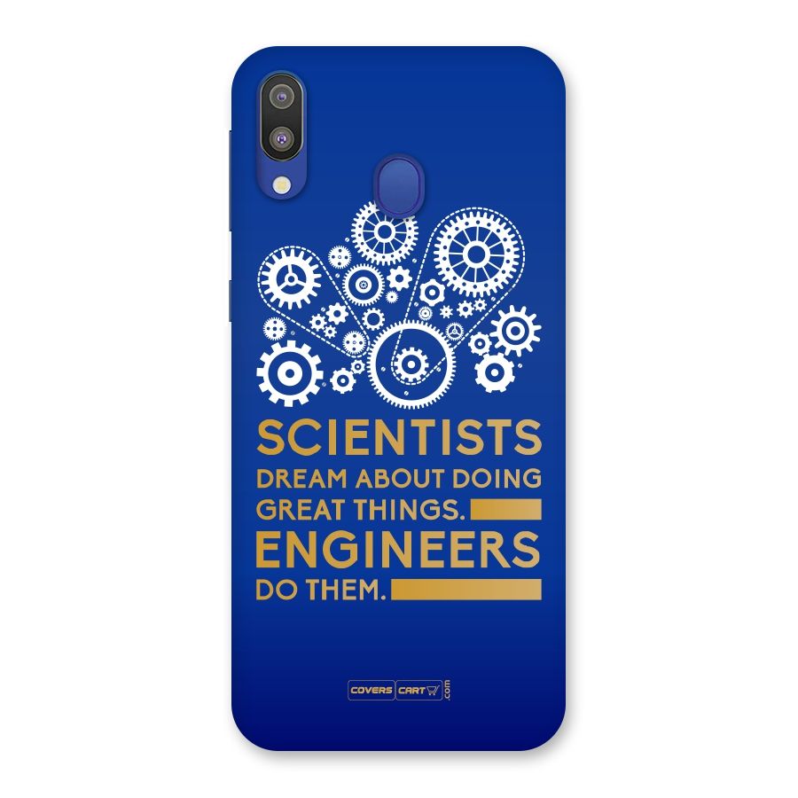 Engineer Back Case for Galaxy M20