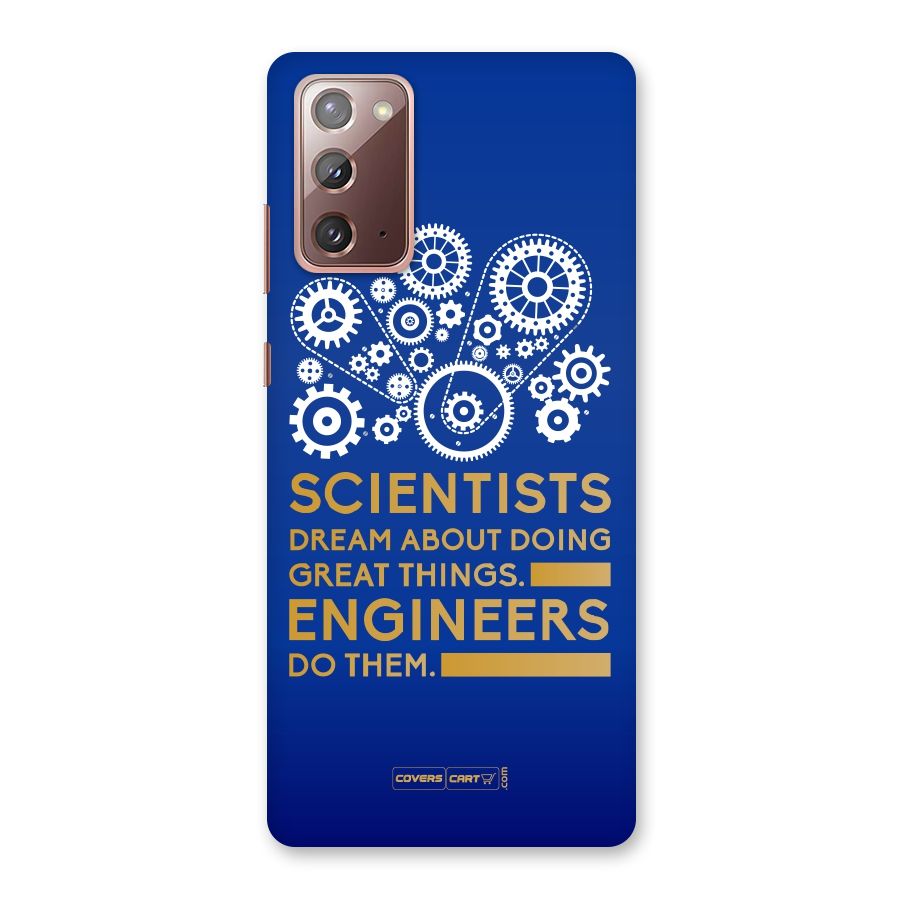 Engineer Back Case for Galaxy Note 20