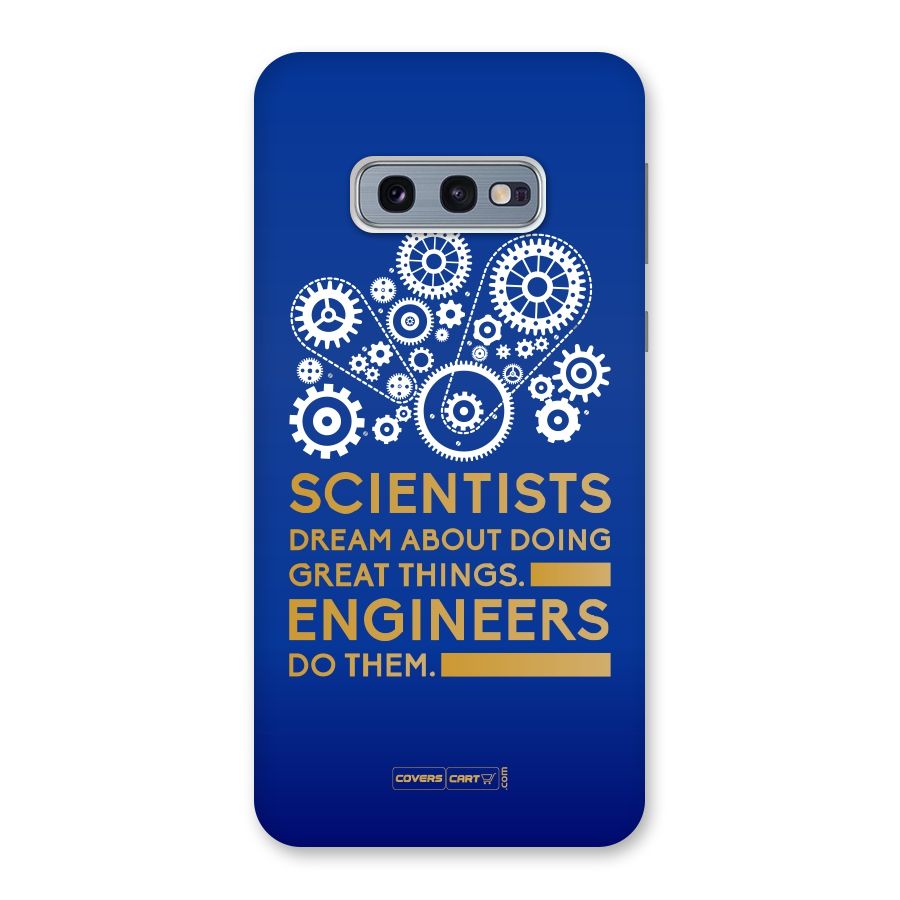 Engineer Back Case for Galaxy S10e