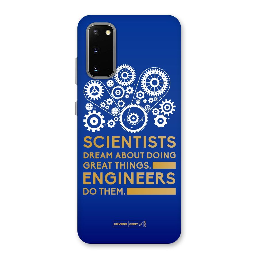 Engineer Back Case for Galaxy S20