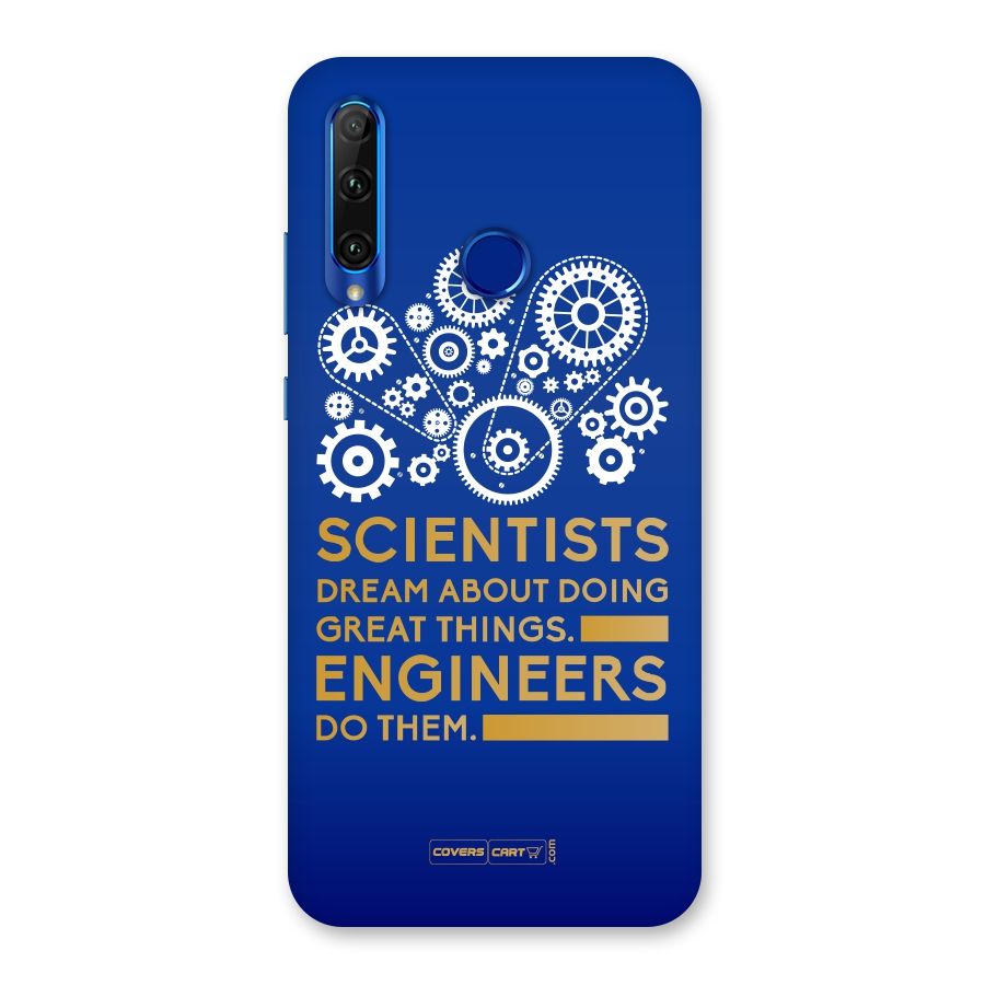 Engineer Back Case for Honor 20i