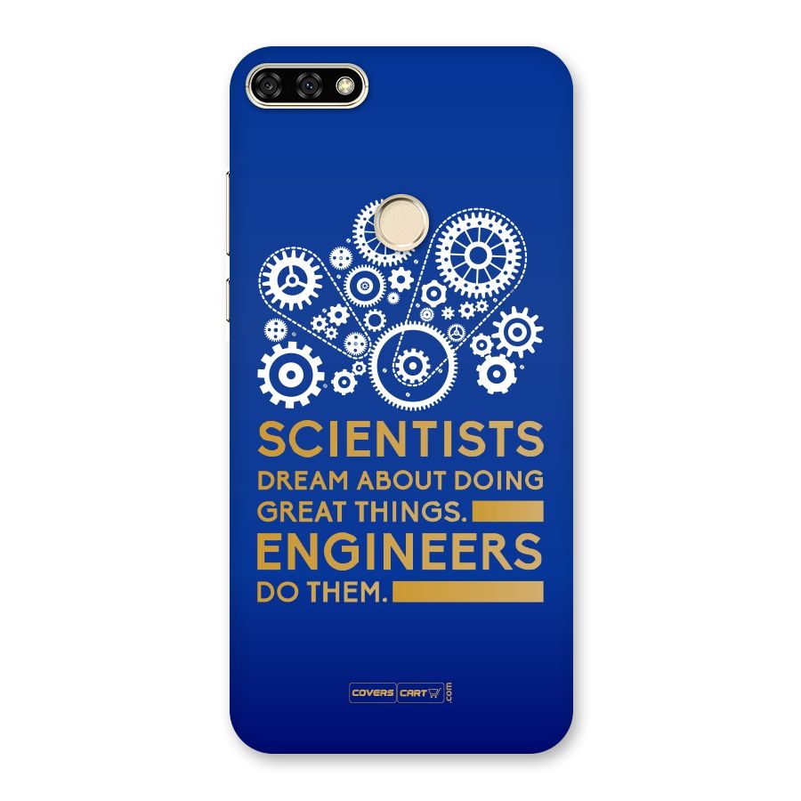 Engineer Back Case for Honor 7A