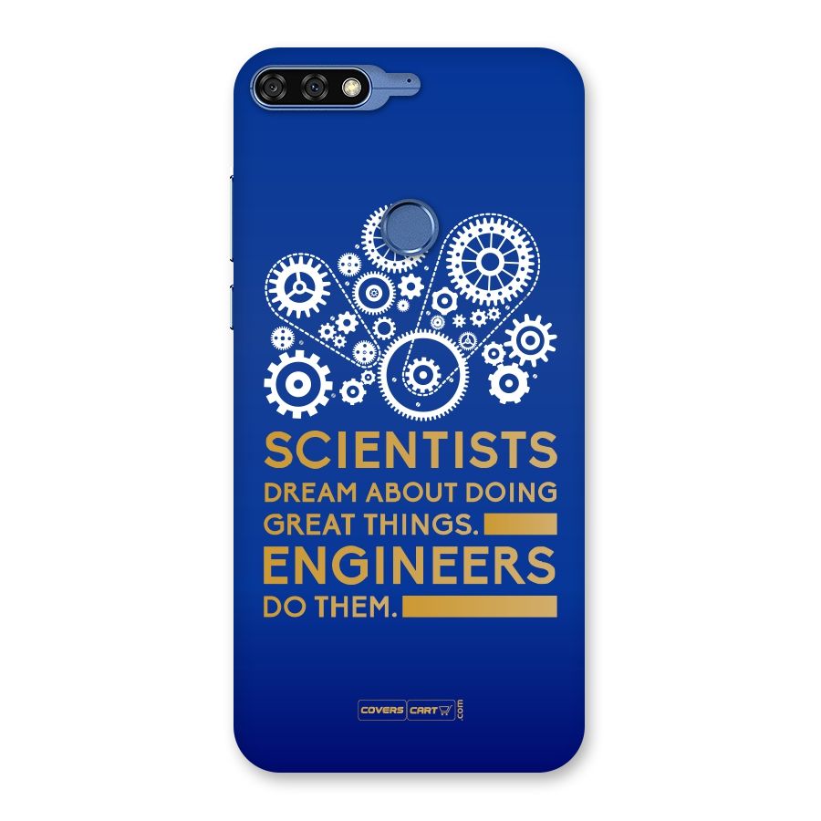 Engineer Back Case for Honor 7C