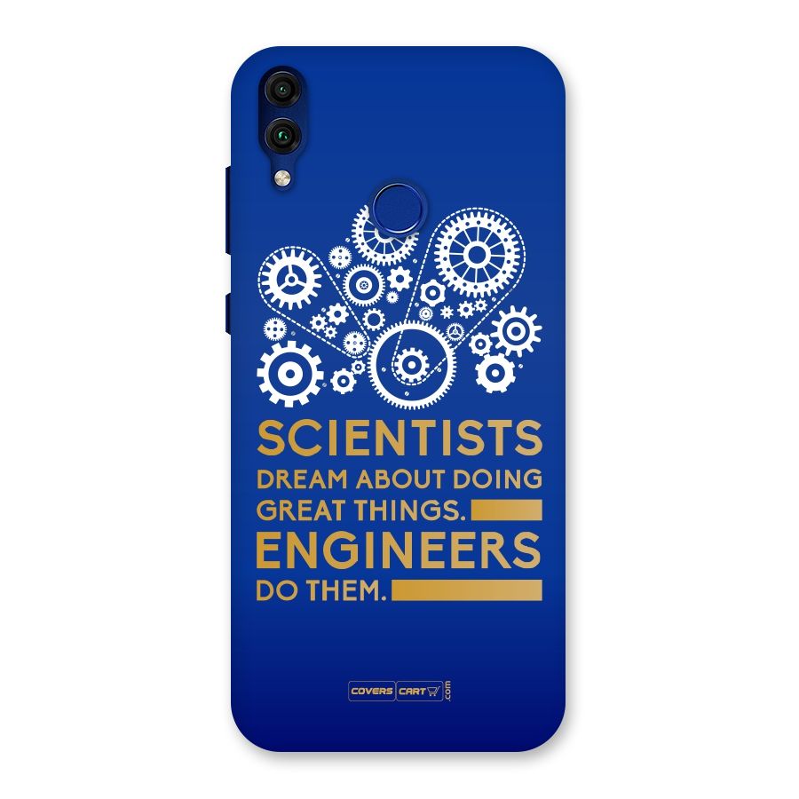 Engineer Back Case for Honor 8C