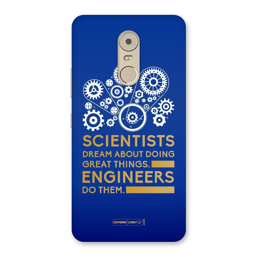 Engineer Back Case for Lenovo K6 Note