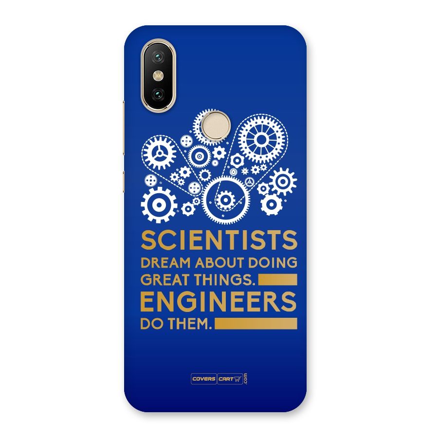 Engineer Back Case for Mi A2
