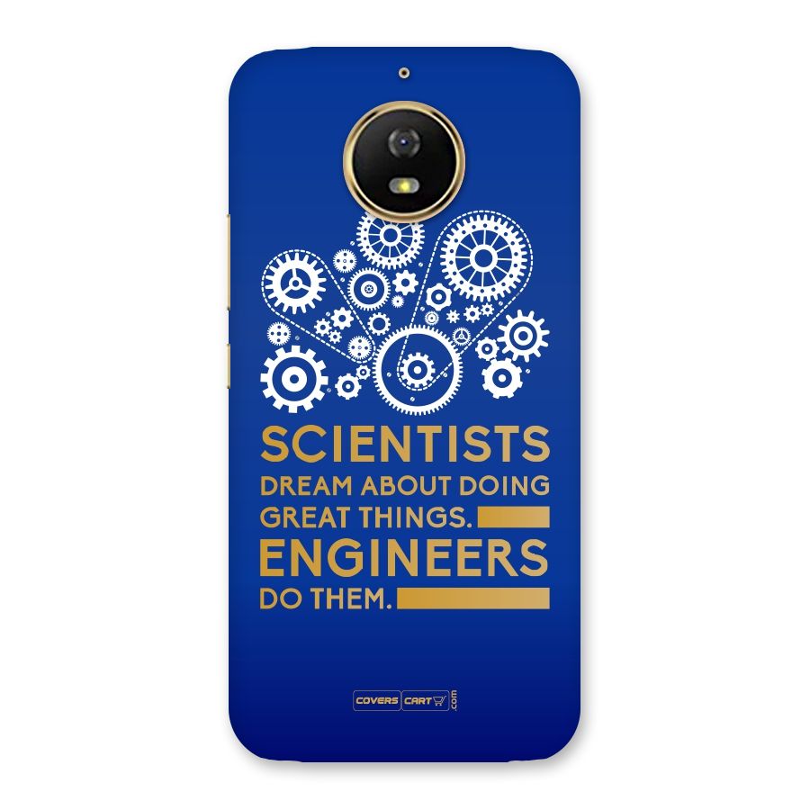 Engineer Back Case for Moto G5s