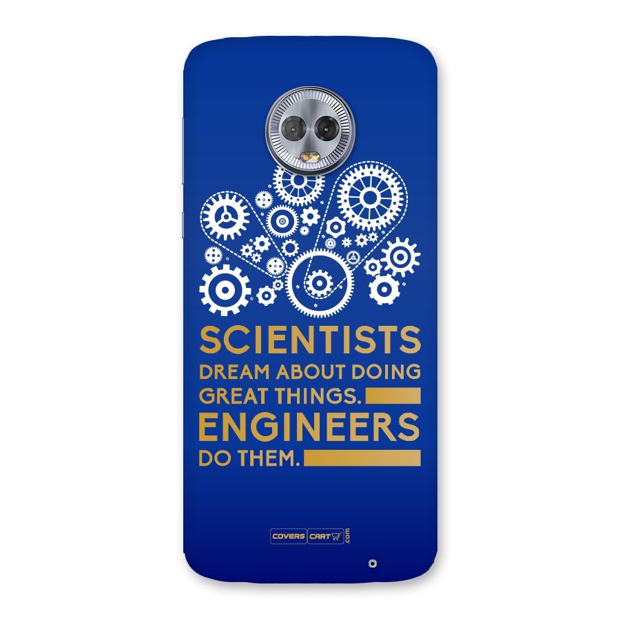 Engineer Back Case for Moto G6 Plus