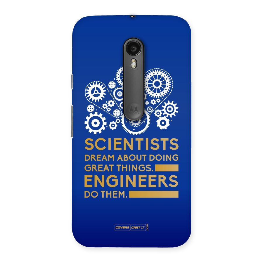 Engineer Back Case for Moto G Turbo