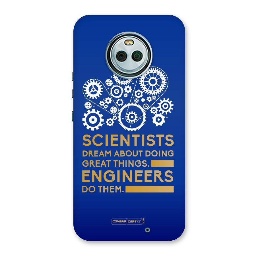 Engineer Back Case for Moto X4