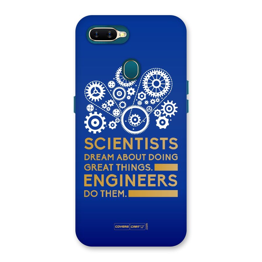 Engineer Back Case for Oppo A11k