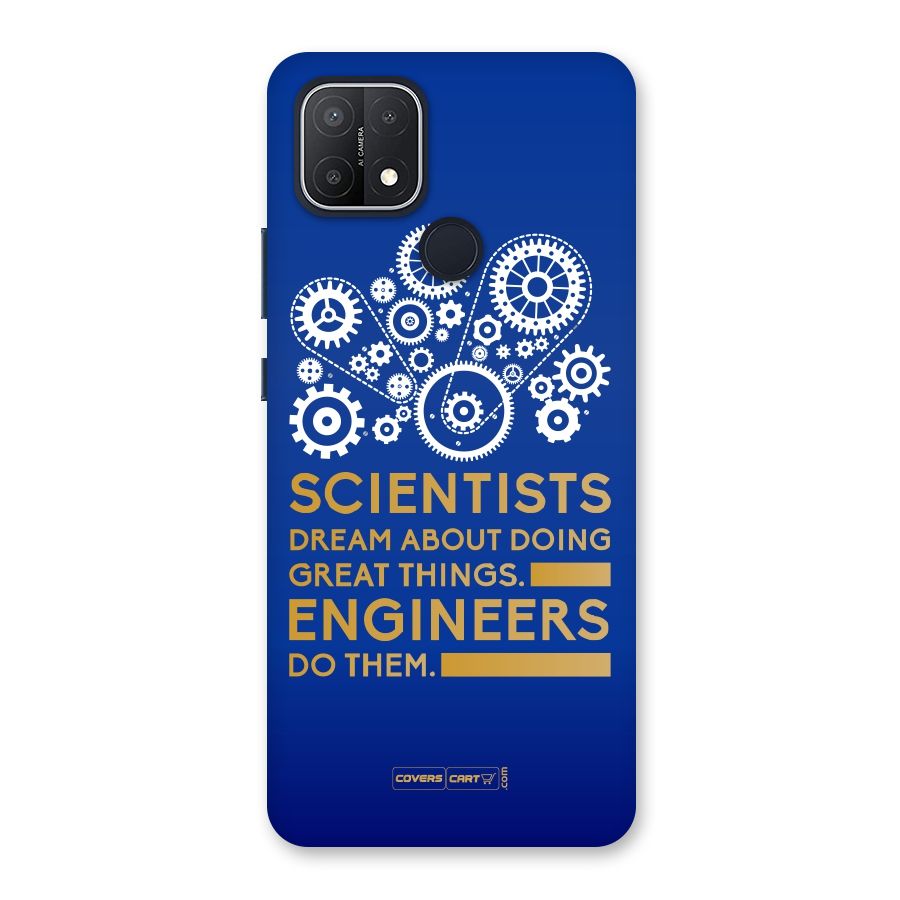 Engineer Back Case for Oppo A15