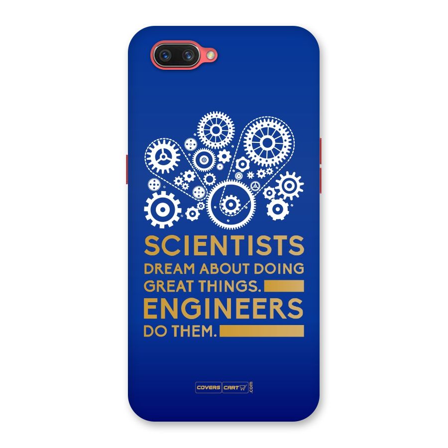 Engineer Back Case for Oppo A3s