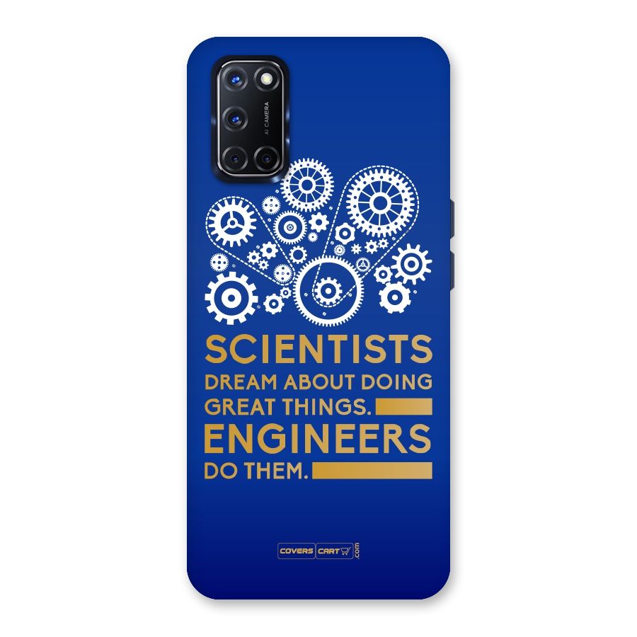 Engineer Back Case for Oppo A52