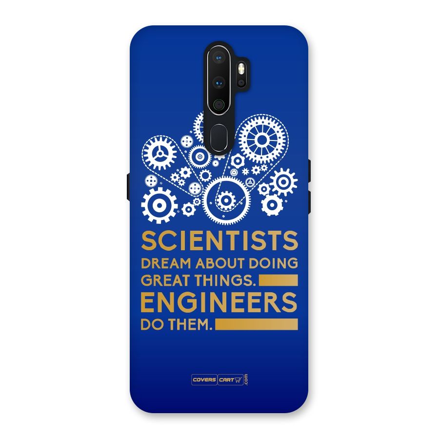 Engineer Back Case for Oppo A5 (2020)