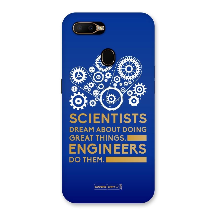 Engineer Back Case for Oppo A5s