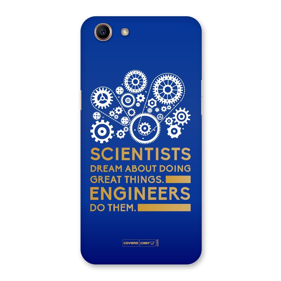 Engineer Back Case for Oppo A83 (2018)