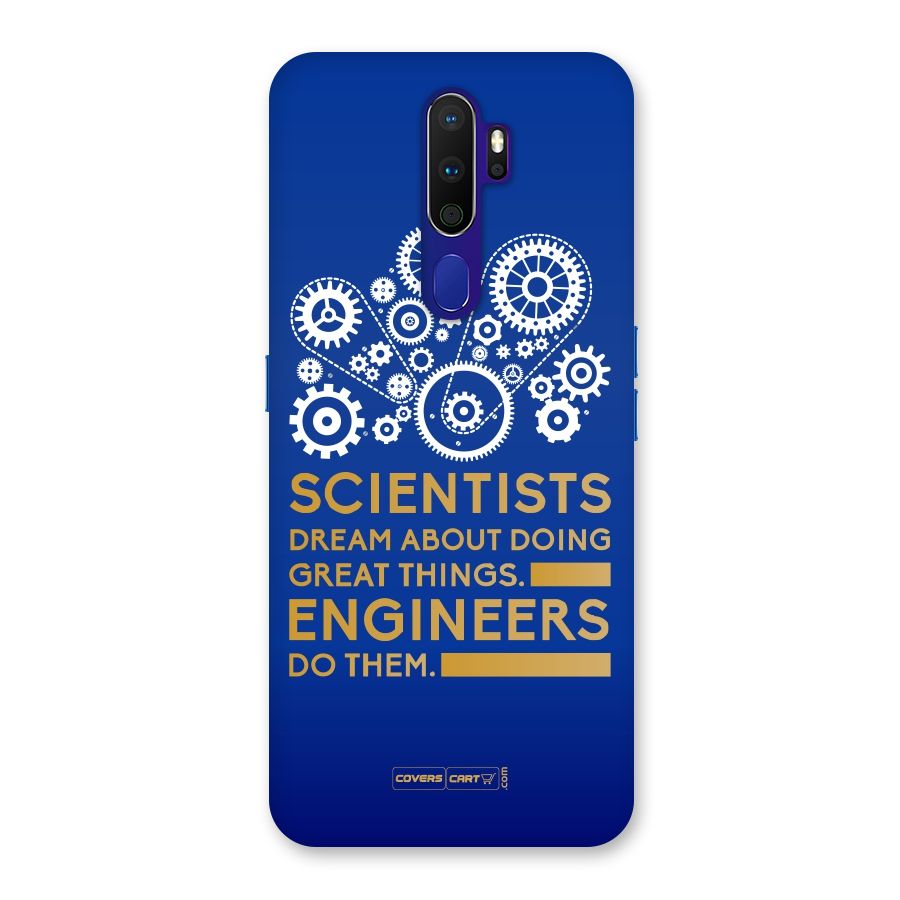 Engineer Back Case for Oppo A9 (2020)