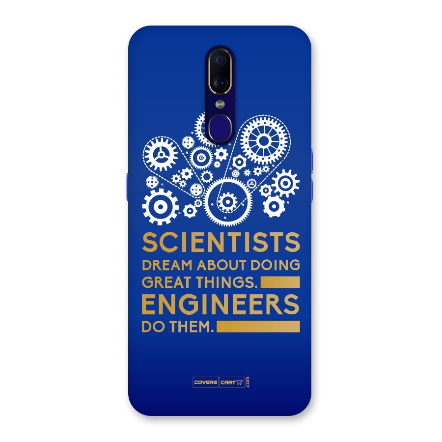 Engineer Back Case for Oppo F11